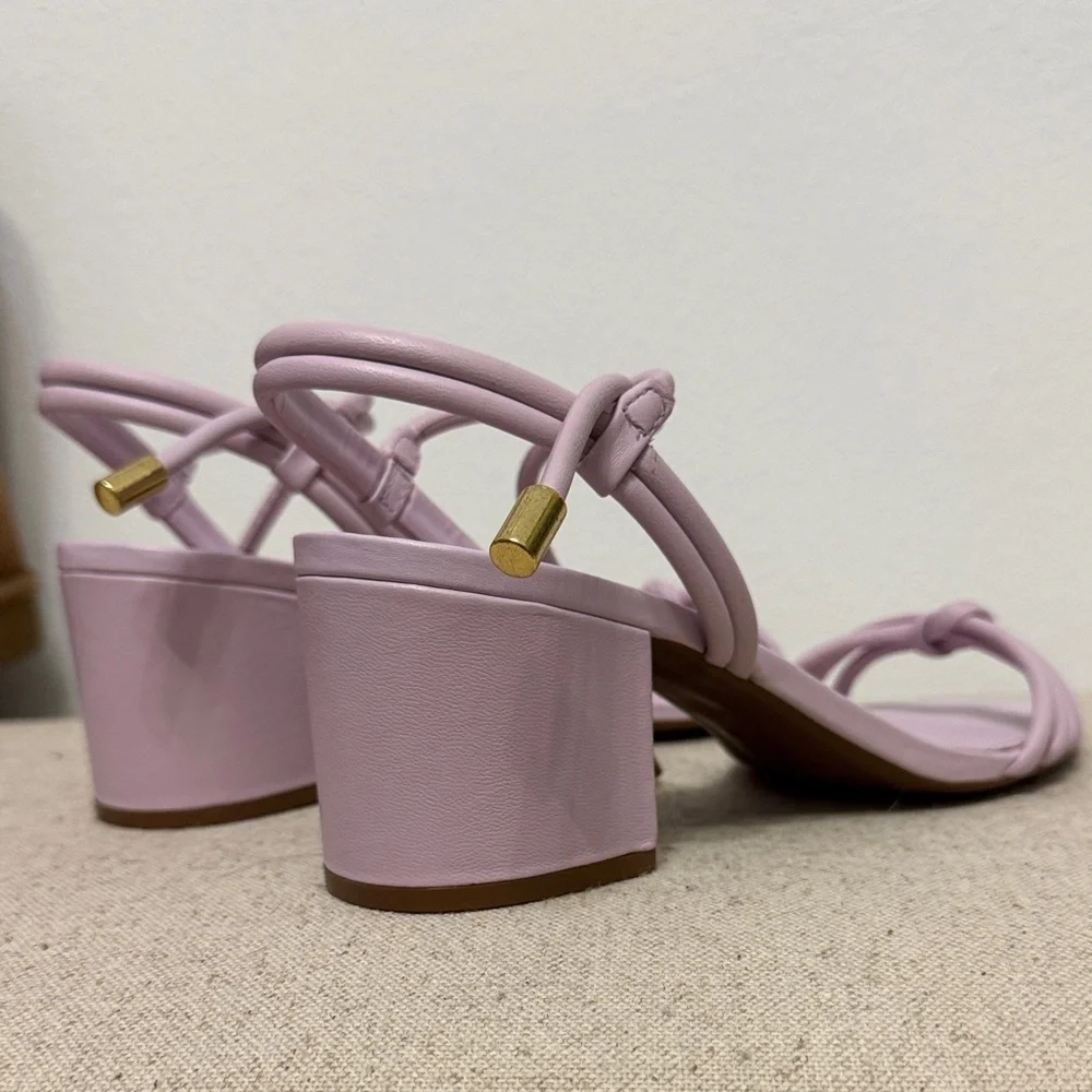 AREZZO Women's violet Strappy Sandals size 8 - Picture 8 of 8